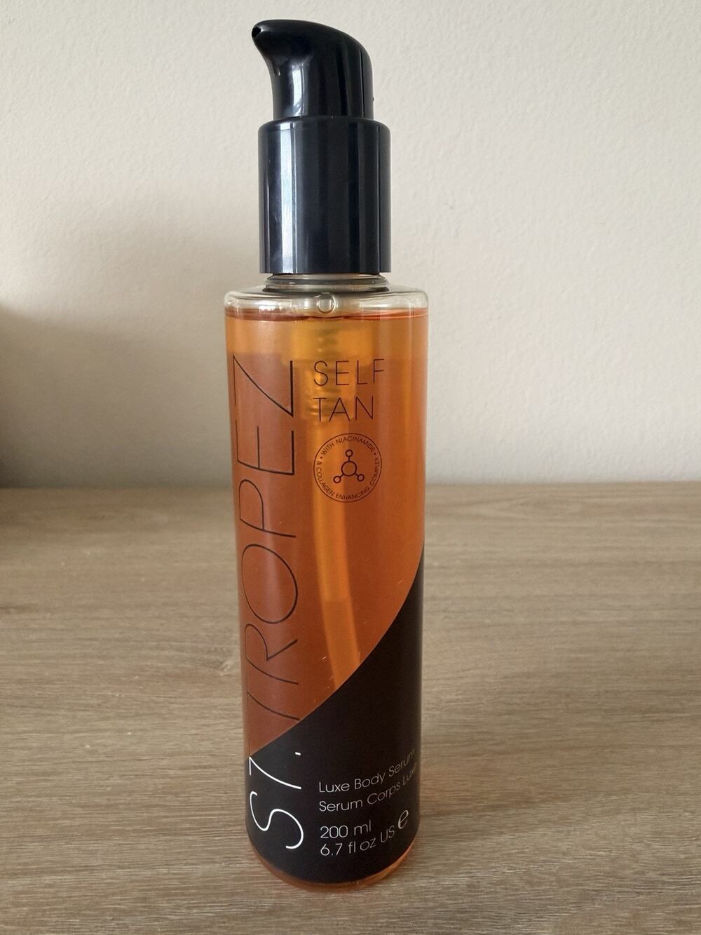 St. Tropez Self Tan Luxe Body Serum 200ml Niacinamide New No Box